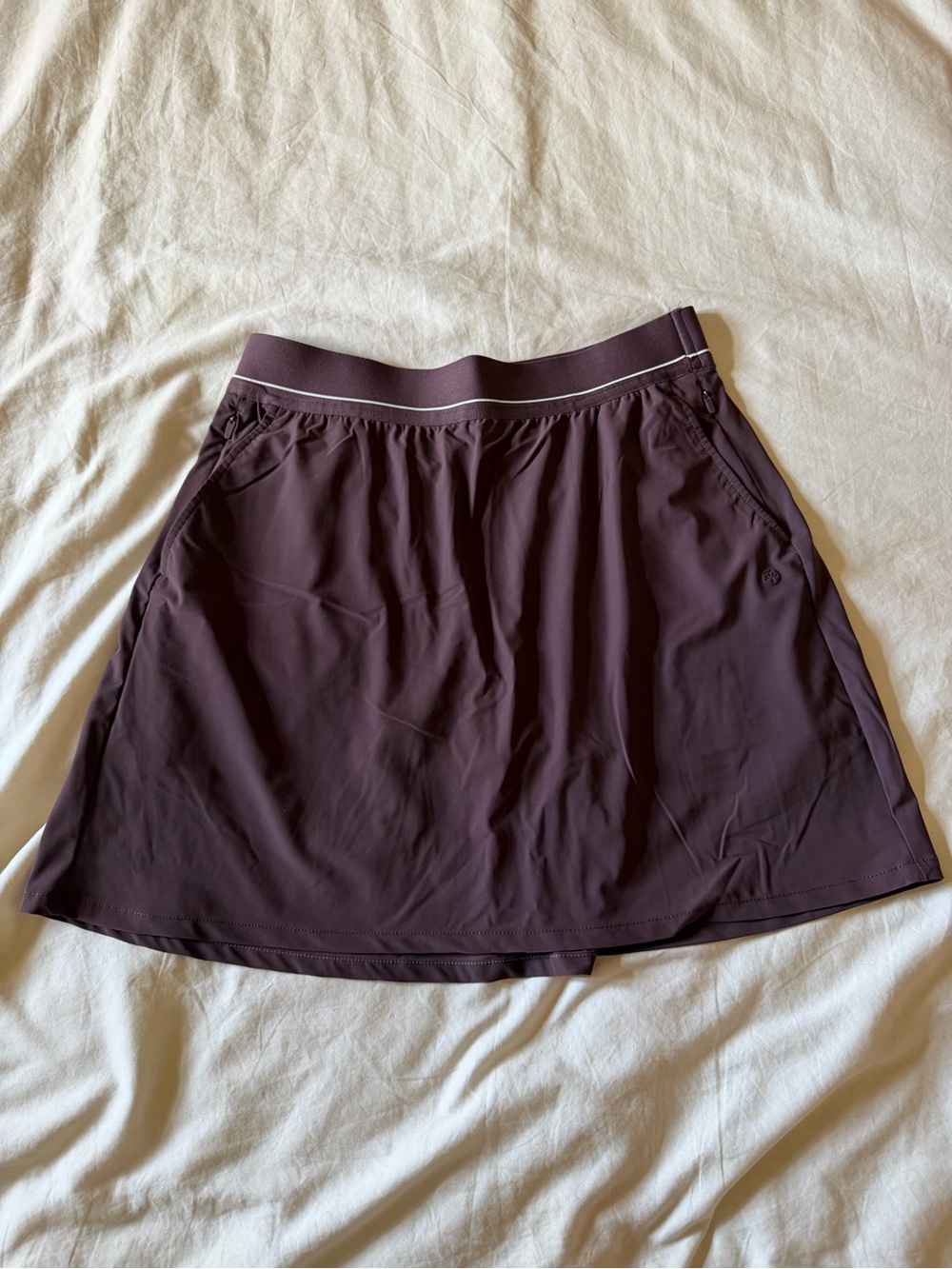 Brown Active Skirt